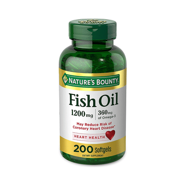 Nature's Bounty Fish Oil 1200mg Softgel