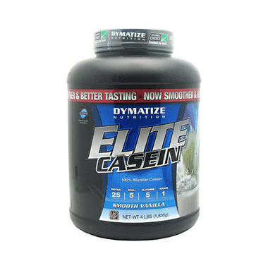 Dymatize Nutrition Elite Casein Powder Smooth Vanilla