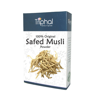 Triphal Safed Musli/ Shwet Musli Powder