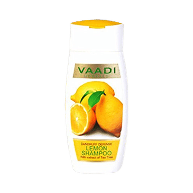 Vaadi Herbals Value Pack Of Dandruff Defense Lemon Shampoo With Extracts Of Tea Tree