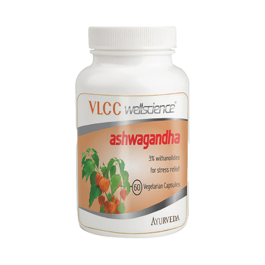 VLCC Wellscience Ashwagandha Vegetarian Capsule