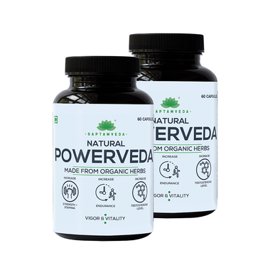 Saptamveda Natural Powerveda Capsule (60 Each)