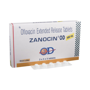 Zanocin OD 400mg Tablet ER