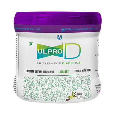 Ulpro D Protein Powder For Diabetics Powder Vanilla Sugar Free