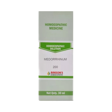 Bakson's Homeopathy Medorrhinum Dilution 200