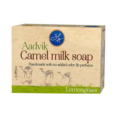 Aadvik Camel Milk Soap Lemongrass