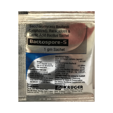 Bactospore-S Sachet