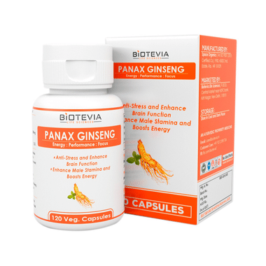 Biotevia Life Sciences Panax Ginseng Veg Capsule