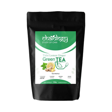 Chaiology Tulsi Lemon Ginger Green Tea