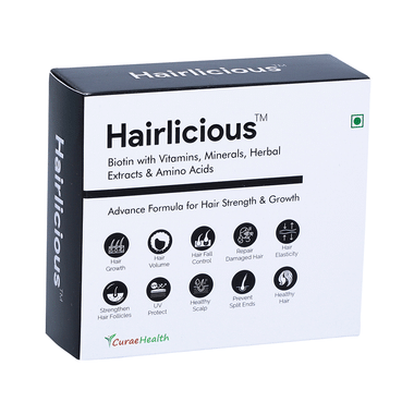 Curae Health Hairlicious Tablet