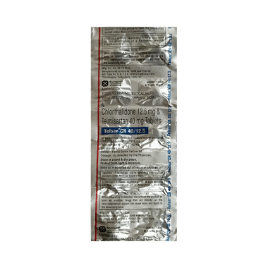 Telsar CH 40mg/12.5mg Tablet