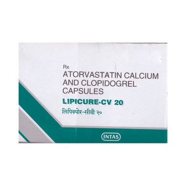 Lipicure CV 20mg/75mg Capsule