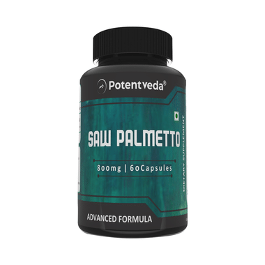 Potentveda Saw Palmetto 800mg Capsule