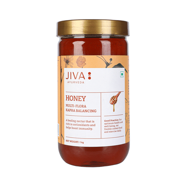 Jiva Ayurveda Multiflora Honey for Immunity & Antioxidant Support