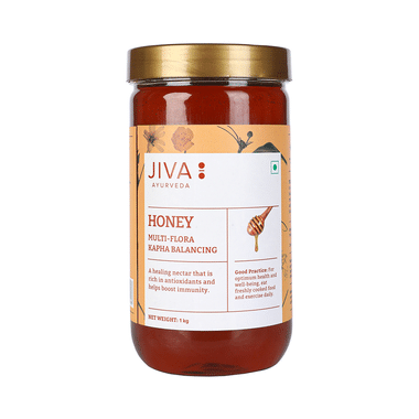 Jiva Ayurveda Multiflora Honey For Immunity & Antioxidant Support