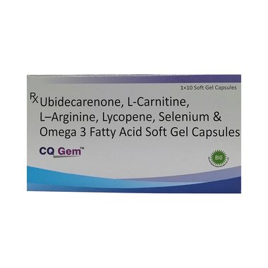 CQ Gem Soft Gelatin Capsule