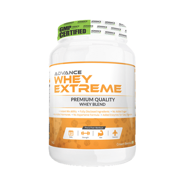 Advance Nutratech Whey Extreme Protein Powder Cream Banana