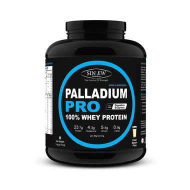 Sinew Nutrition Palladium Pro 100% Whey Protein with Digestive Enzymes Kesar Pista Badam