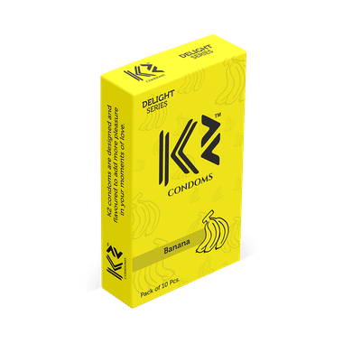 K2 Delight Series Condom With Dotted Rings