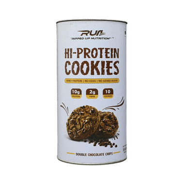 Ripped Up Nutrition Hi-Protein Cookies Double Chocolate Chips