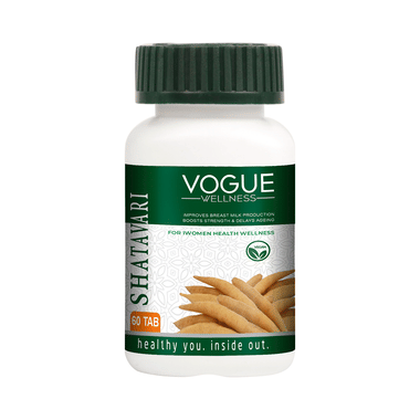 Vogue Wellness Shatavari Tablet (60 Each)