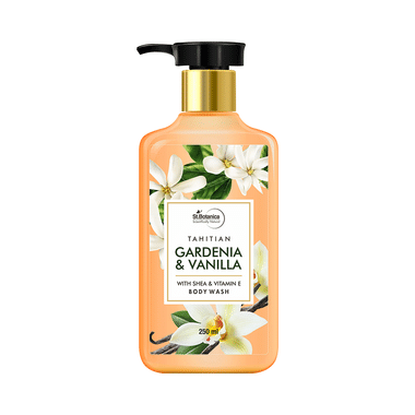 St.Botanica Tahitian Gardenia & Vanilla With Shea & Vitamin E Body Wash