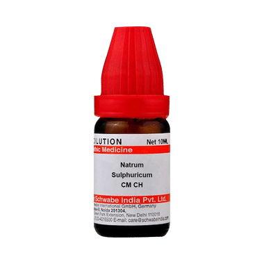 Dr Willmar Schwabe India Natrum Sulphuricum Dilution CM CH