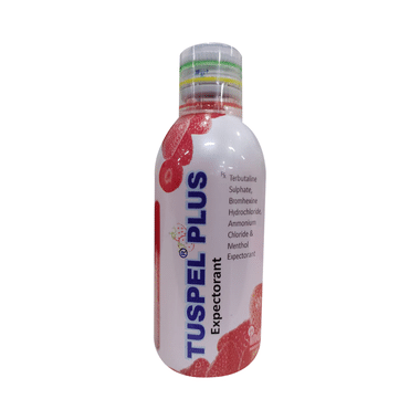 Tuspel Plus Expectorant Strawberry