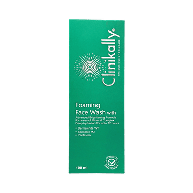 Clinikally Foaming Face Wash with Advanced Brightening Formula