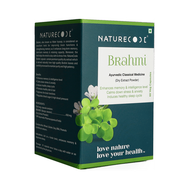 Nature Code Brahmi Veg Capsule