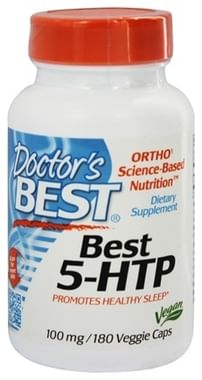 Doctor's Best 5-HTP 100mg Veggie Capsule | Promotes Healthy Sleep