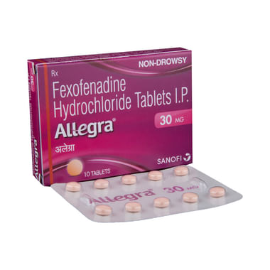 Allegra 30mg Tablet