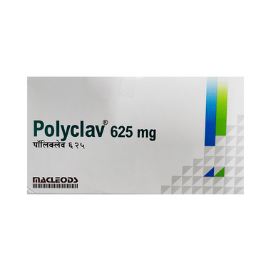 Polyclav 625mg Tablet