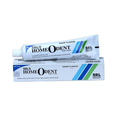 homeopathic toothpaste