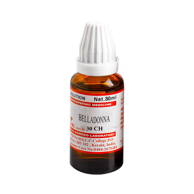 Similia Belladonna Dilution 30 CH