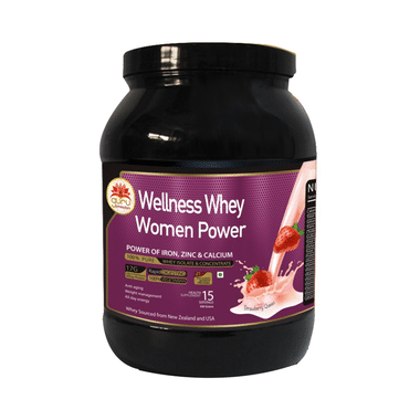 Guru Prasadam Wellness Whey Women Power Strawberry Queen