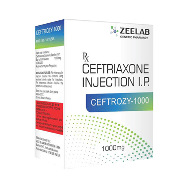 Ceftrozy 1000 Injection