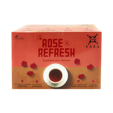 Yaza Rose Refresh Organic Tea Sachet (2gm Each)