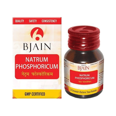 Bjain Natrum Phosphoricum Biochemic Tablet 12X