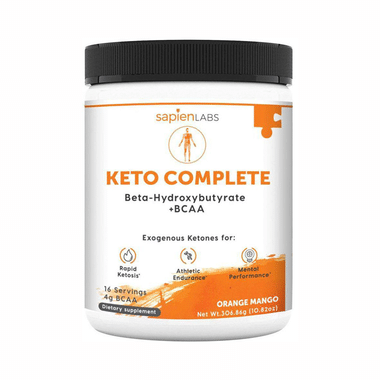 Sapien Body Keto Complete Powder Orange Mango