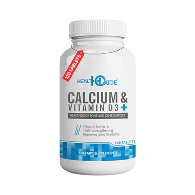 HealthOxide Calcium & Vitamin D3+ Tablet