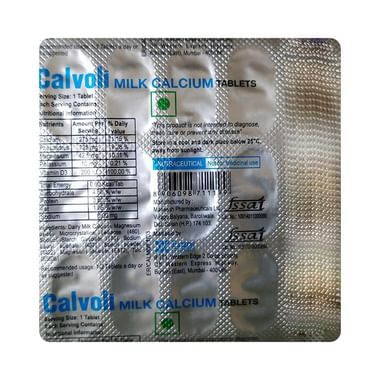 Calvoli Milk Tablet
