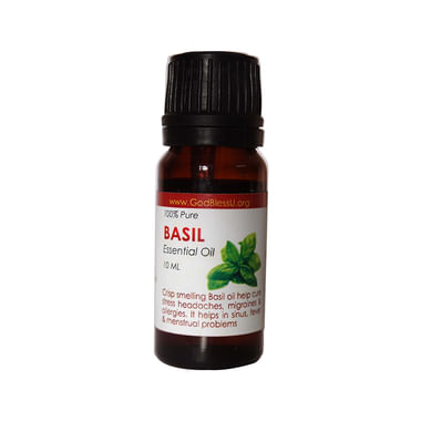 God Bless U Basil 100% Pure Essential Oil