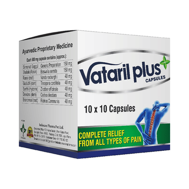 <span style='color:#626A7A'>Indu Pharma Vataril Plus Capsule</span>