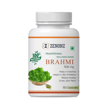 Zenonz Brahmi 500mg Capsule