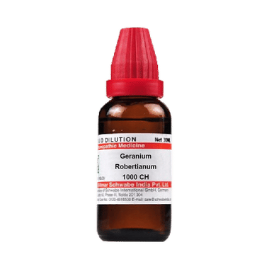 Dr Willmar Schwabe India Geranium Robertianum Dilution 1000 CH