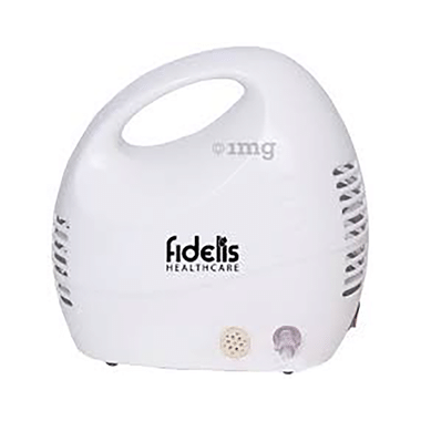 Fidelis Healthcare Compressor Complete Kit Nebulizer with Child and Adult Mask