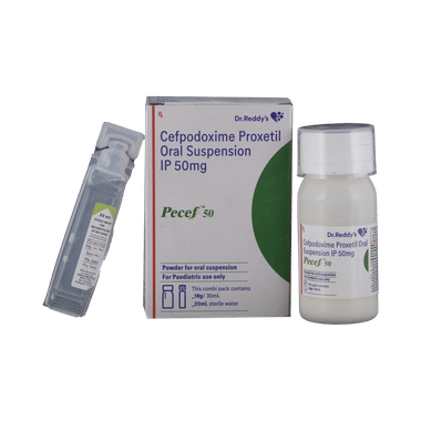 Pecef 50 Oral Suspension