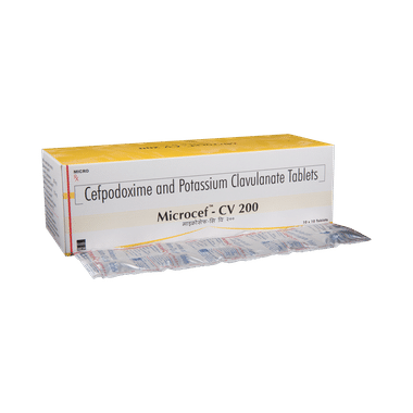 Microcef-CV 200 Tablet