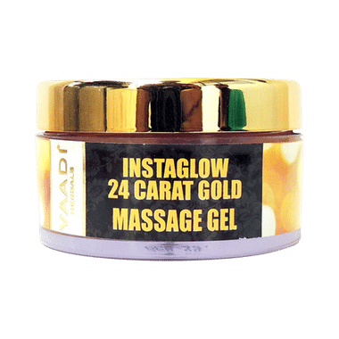 Vaadi Herbals 24 Carat Gold Massage Gel - 24 carat Gold Dust & Grape Seed Extract
